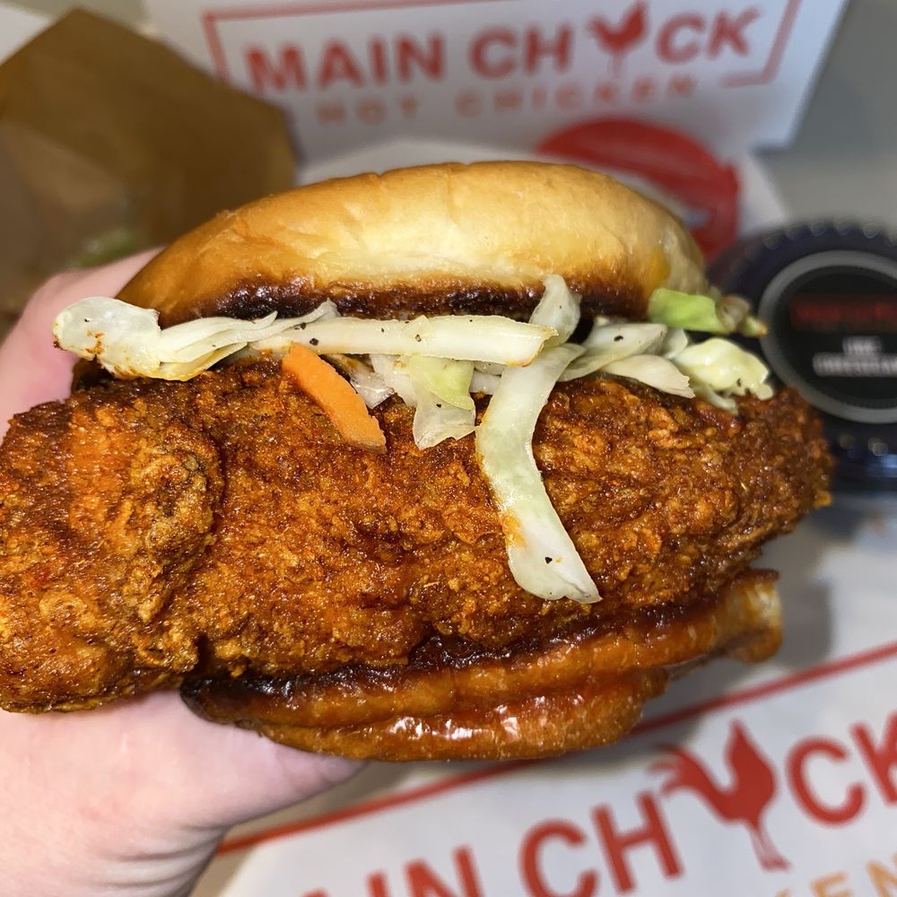 Main Chick Hot Chicken - MC Sandwich - Chicken Shop Near Me - Los Angeles, California Main Chick Hot Chicken - MC Sandwich - Chicken Shop Near Me - Los Angeles, California