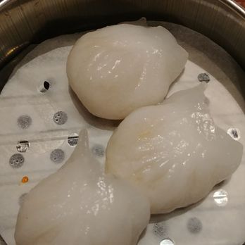 JUN - Shrimp dumpling. The shrimp was overcooked. - Szechuan Near Me - Minneapolis, Minnesota