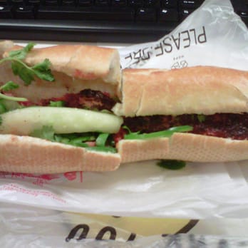 Banh Mi Cart - Grilled Pork Bahn Mi, spicy - Vietnamese Near Me - New York, New York
