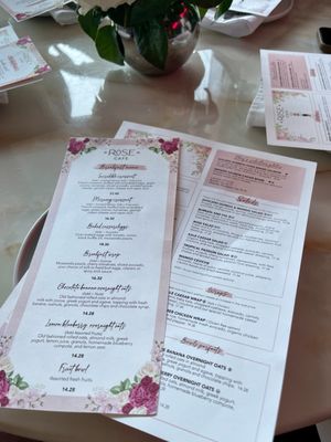 Menu photo 2 Rose Cafe & Restaurant Sunny Isles Beach, FL