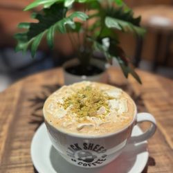 My pistachio latte!