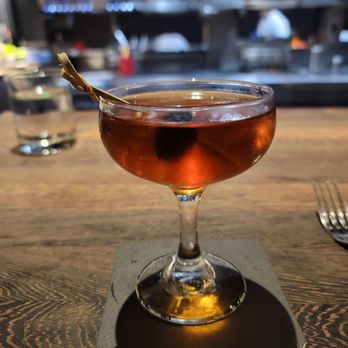 Juniper - Mezcalero Manhattan - Italian Near Me - Austin, Texas Juniper - Mezcalero Manhattan - Italian Near Me - Austin, Texas