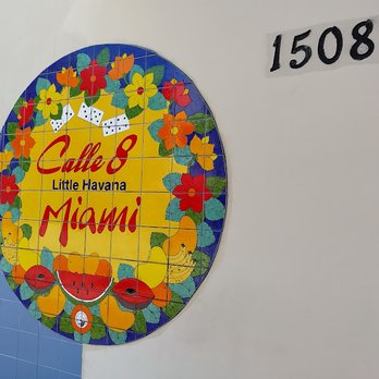 Little Havana Tours - Calle 8 Little Havana signage - Walking Tours Near Me - Miami, Florida Little Havana Tours - Calle 8 Little Havana signage - Walking Tours Near Me - Miami, Florida