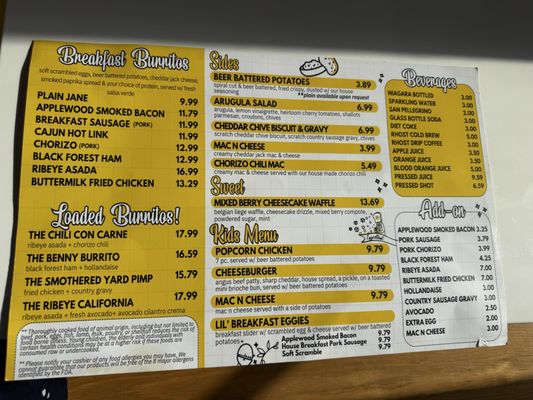 Menu photo 3 EggBred St. Augustine, FL Menu photo 3 EggBred St. Augustine, FL