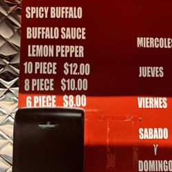 Rincon Del Sabor - Wings too!