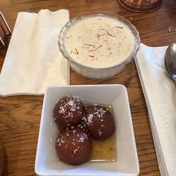 Delhi 6 - Gulab Jamun (2) and Kheer - Indian Near Me - Fremont, California Delhi 6 - Gulab Jamun (2) and Kheer - Indian Near Me - Fremont, California