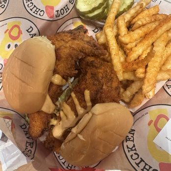 Dave's Hot Chicken - Dave's #2 2 Sliders w/ Fries - Chicken Shop Near Me - Columbia, Maryland Dave's Hot Chicken - Dave's #2 2 Sliders w/ Fries - Chicken Shop Near Me - Columbia, Maryland