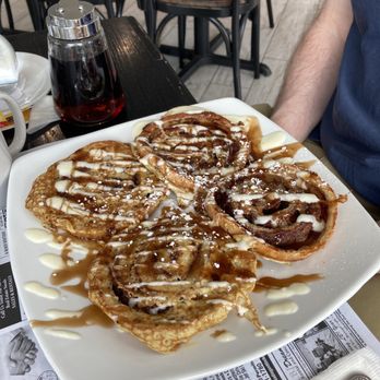 Scojo's - cinnamon bun french toast - New American Near Me - Surf City, New Jersey Scojo's - cinnamon bun french toast - New American Near Me - Surf City, New Jersey