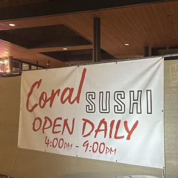 Coral Sushi & Sake Bar - Sushi Bars Near Me - Indio, California