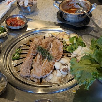 Don Blanc - Pork belly and sides - Korean Near Me - Oakland, California Don Blanc - Pork belly and sides - Korean Near Me - Oakland, California