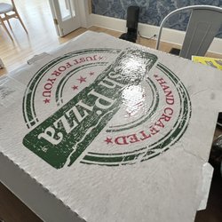 Rovente Pizzeria - Southwest - Pizza left on my porch, in the rain. Driver didn't even knock, I found it 45 minutes later.