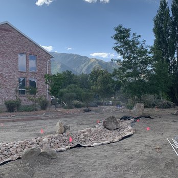 Sandy Property Maintenance and Landscaping - Almost finished dry creek - Landscaping Near Me Sandy Property Maintenance and Landscaping - Almost finished dry creek - Landscaping Near Me