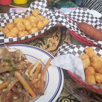 Unicorn - Extremely impressed with the quality of our "county fair" cuisine. The poutine corn dog rocks and packed with flavor and drinks were stout! - New American Near Me - Seattle, Washington Unicorn - Extremely impressed with the quality of our "county fair" cuisine. The poutine corn dog rocks and packed with flavor and drinks were stout! - New American Near Me - Seattle, Washington