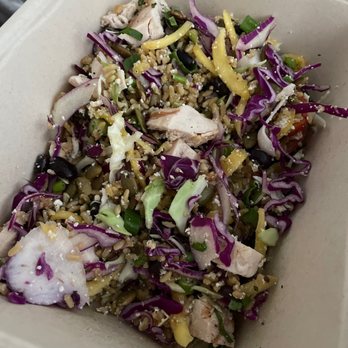MIXT - PACIFICA CRISPY CHICKEN BOWL (grilled chicken) - Salad Near Me - Los Angeles, California