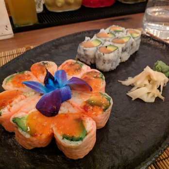 Saku - Saku Roll, Salmon Avocado (Basic B*tch selection) - Cocktail Bars Near Me - Hoboken, New Jersey Saku - Saku Roll, Salmon Avocado (Basic B*tch selection) - Cocktail Bars Near Me - Hoboken, New Jersey