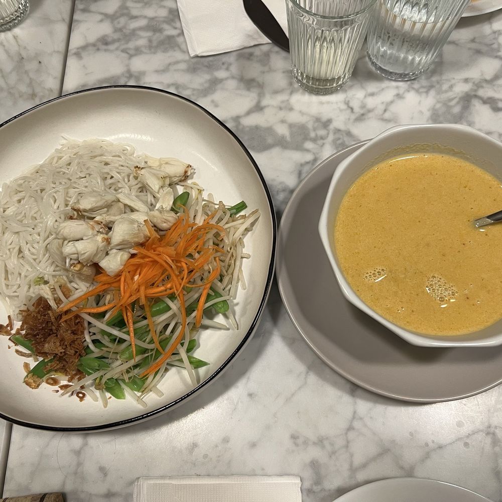 Crab noodles Crab noodles