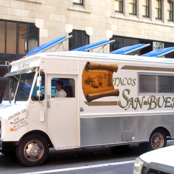 Tacos San Buena - a taco truck on a city street - Mexican Near Me - San Francisco, California Tacos San Buena - a taco truck on a city street - Mexican Near Me - San Francisco, California