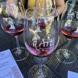 First taste - Cabernet Rose'