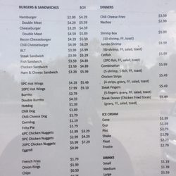 Dairy King - Thats also their menu