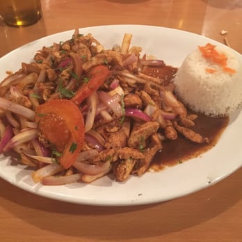 Happy Fish - Chicken Saltado - Peruvian Near Me - Tampa, Florida Happy Fish - Chicken Saltado - Peruvian Near Me - Tampa, Florida