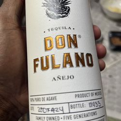 Los Alamos Wine & Spirits Fine Cigars - Don Fulano Anejo Tequila - 750mL/Single