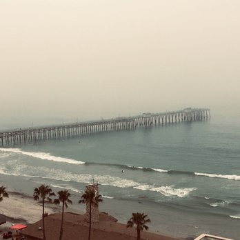 San Clemente Pier - View from my living room this morning - Beaches Near Me - San Clemente, California San Clemente Pier - View from my living room this morning - Beaches Near Me - San Clemente, California