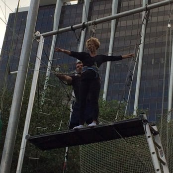 The Flying Trapeze School - Getting ready to jump out - Specialty Schools Near Me - Miami, Florida The Flying Trapeze School - Getting ready to jump out - Specialty Schools Near Me - Miami, Florida