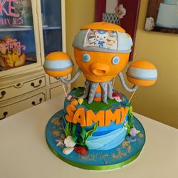 A Little Imagination Cakes - Octonauts, to the HQ!