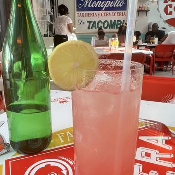 Tacombi - Sandia (watermelon) Agua Fresca - Mexican Near Me - Miami, Florida Tacombi - Sandia (watermelon) Agua Fresca - Mexican Near Me - Miami, Florida