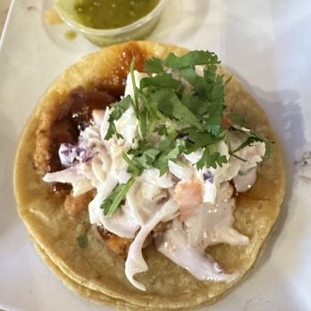 Taco Maya - Cauliflower Taco amd elote! Amazing chefs kiss !! - Mexican Near Me - Downers Grove, Illinois