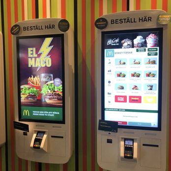 McDonalds - Self order machine - Burgers Near Me - Stockholm, Alberta McDonalds - Self order machine - Burgers Near Me - Stockholm, Alberta