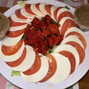 Krispy Pizza - Large Tomato & Fresh Mozzarella Salad - Pizza Near Me - Old Bridge, New Jersey Krispy Pizza - Large Tomato & Fresh Mozzarella Salad - Pizza Near Me - Old Bridge, New Jersey