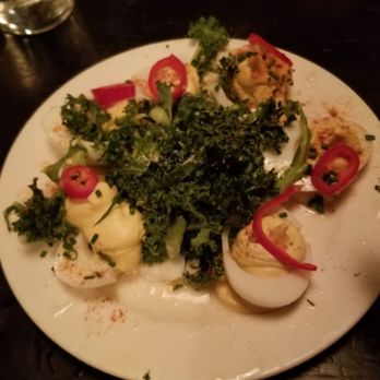 Percy's & Co. - Can you see the deviled eggs in the plate of kale? - Gastropubs Near Me - Seattle, Washington Percy's & Co. - Can you see the deviled eggs in the plate of kale? - Gastropubs Near Me - Seattle, Washington