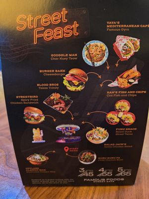 Menu photo 6 Famous Foods Street Eats Las Vegas, NV