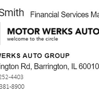 Motor Werks Auto Group - Amin Smith - Auto Repair Near Me - Barrington, Illinois Motor Werks Auto Group - Amin Smith - Auto Repair Near Me - Barrington, Illinois