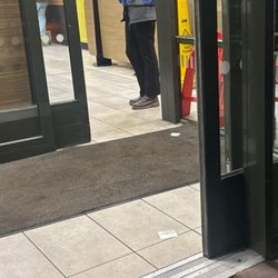 McDonald's - the guard that let girls younger enter even though the rule is 16 and up and i'm 16