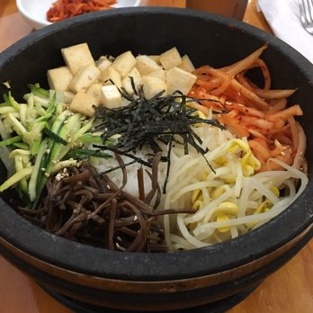 Keum Soo Kang San - Dolsot Bibimbab with tofu instead of meat - Korean Near Me - LaGrange, Georgia