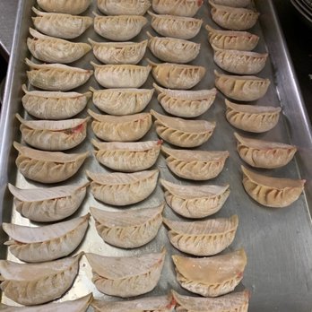 Mei Hon Chinese Restaurant - Freshly prepared pot stickers await the next customer's order. Steamed or fried, they're YUMMY! - Chinese Near Me - Tucson, Arizona Mei Hon Chinese Restaurant - Freshly prepared pot stickers await the next customer's order. Steamed or fried, they're YUMMY! - Chinese Near Me - Tucson, Arizona