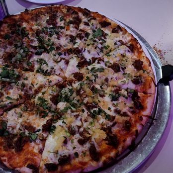 BG Pizzeria - Half and half Birria and Al Pastor - Pizza Near Me - Carpentersville, Illinois BG Pizzeria - Half and half Birria and Al Pastor - Pizza Near Me - Carpentersville, Illinois