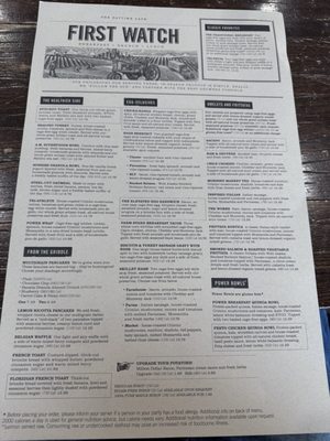 Menu photo 1 First Watch Kirkwood, MO