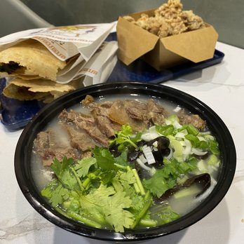 Bings & Noodles - 3. Slice Beef Bone Broth Noodle Soup - Chinese Near Me - New York, New York
