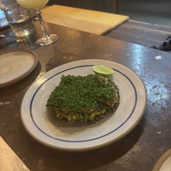 Mezcaleria Alma - Tuna tostada - Wine Bars Near Me - Denver, Colorado