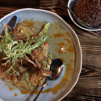 Temsib Eatery & Bar - Soft shell crab with curry - Thai Near Me - Bellevue, Washington Temsib Eatery & Bar - Soft shell crab with curry - Thai Near Me - Bellevue, Washington