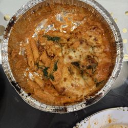 Amici’s - chicken alla casa (half eaten because in this case the camera didn't eat first)