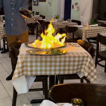 Limoncello - Branzino show - Italian Near Me - Miami Beach, Florida