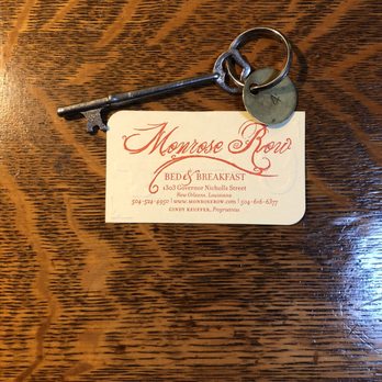 Monrose Row - Skeleton keys to access the guest rooms. - Bed & Breakfast Near Me - New Orleans, Louisiana Monrose Row - Skeleton keys to access the guest rooms. - Bed & Breakfast Near Me - New Orleans, Louisiana