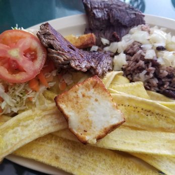 Restaurante Managua - Carne asada gran hotel with gallo pinto fried cheese and tajadas 14.99 - Latin American Near Me - South Gate, California