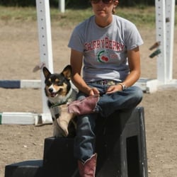 Sterling Hunter / Jumpers - Corgi instructor!