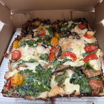 DTC Slice - Veggie Detroit Style - Pizza Near Me - Greenwood Village, Colorado