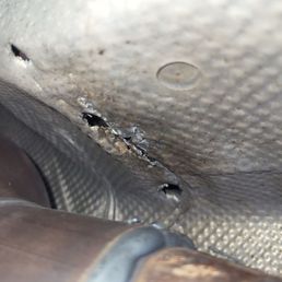 The holes they cut into it.